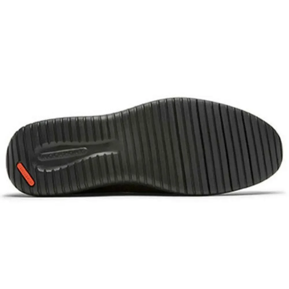 Rockport Mens Dress Shoes Potts 2 Fast‎ Oxford Casual Dark Gray CH5500 Sz 7